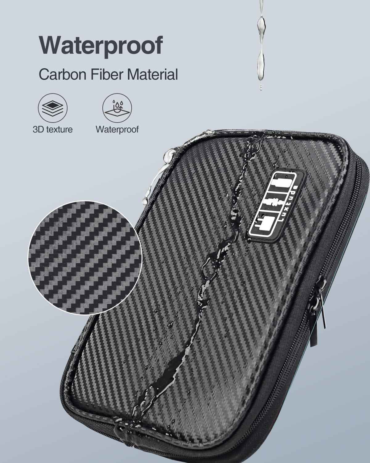 Cable Organizer Bag, Cord Organizer Bag, Electronic Organizer Travel Case, Wire