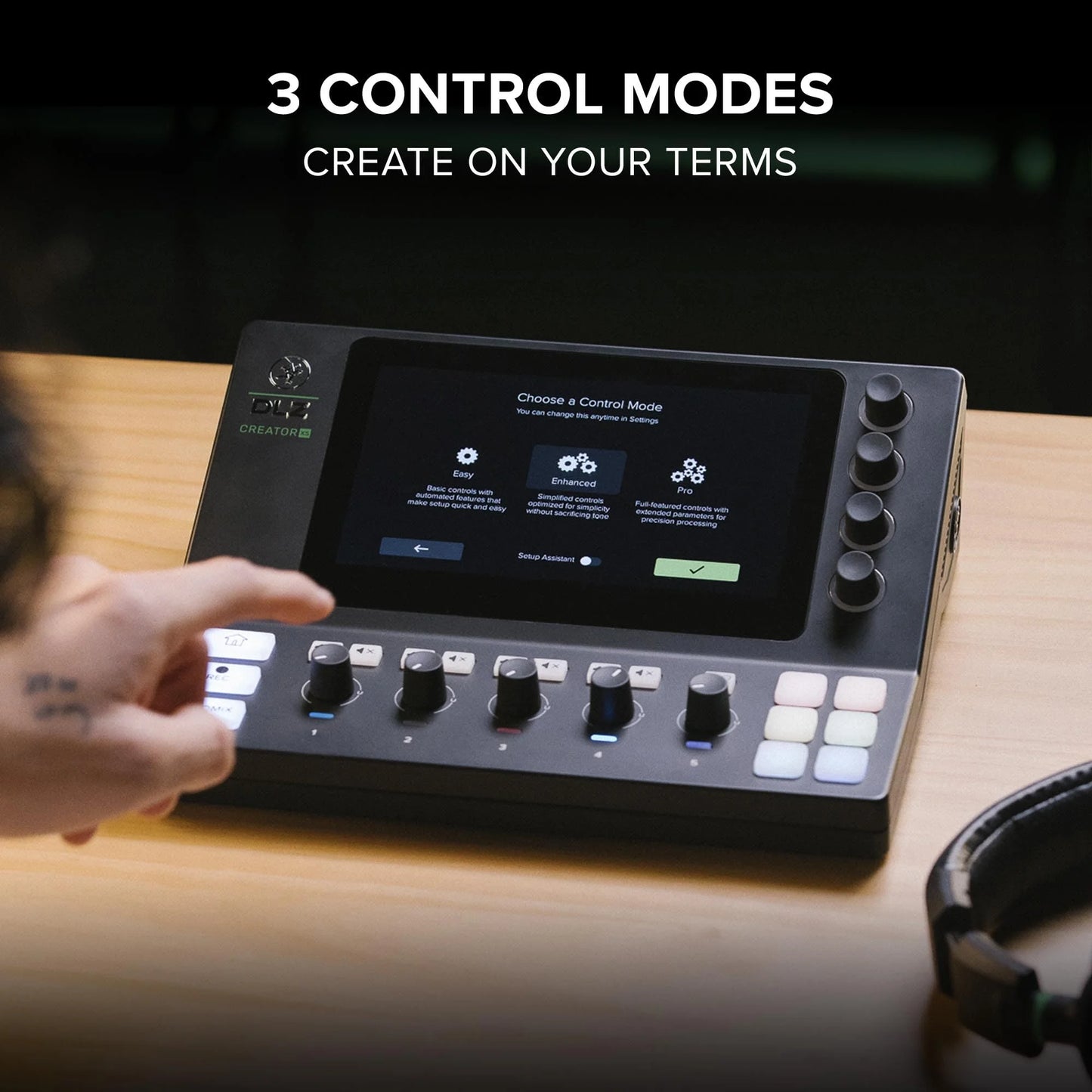 DLZ Creator XS Compact 6-Channel Digital Mixer