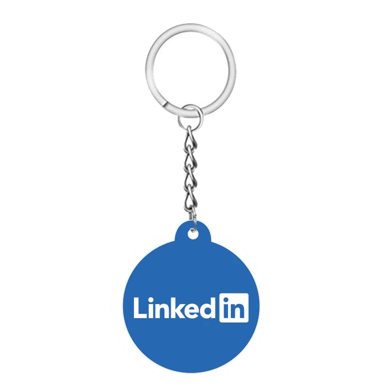 Instagram NFC Epoxy Tag NFC Key Tag Proximity 13.56Mhz RFID Keychain for Increase Followers