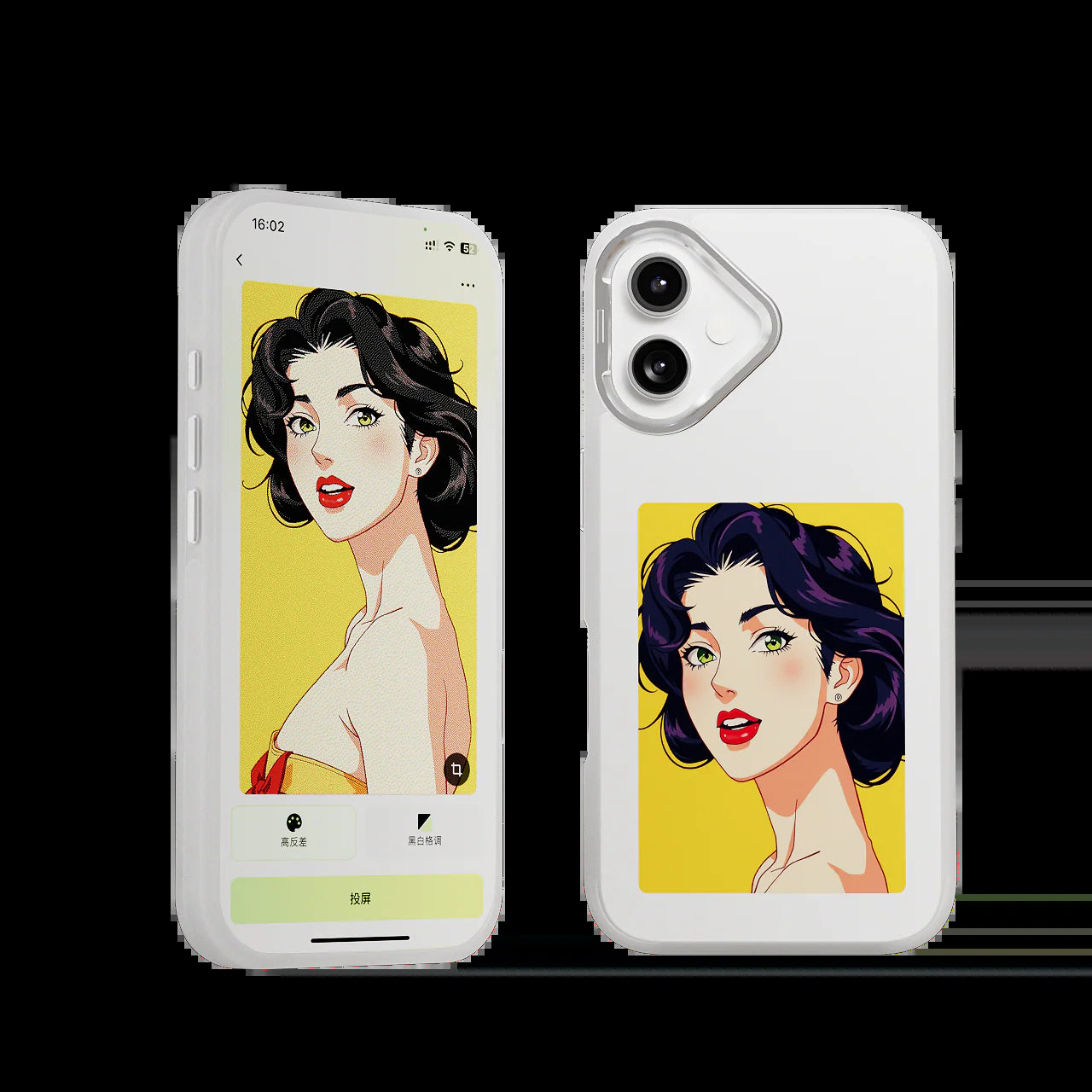 AI E-Ink Iphone Case
