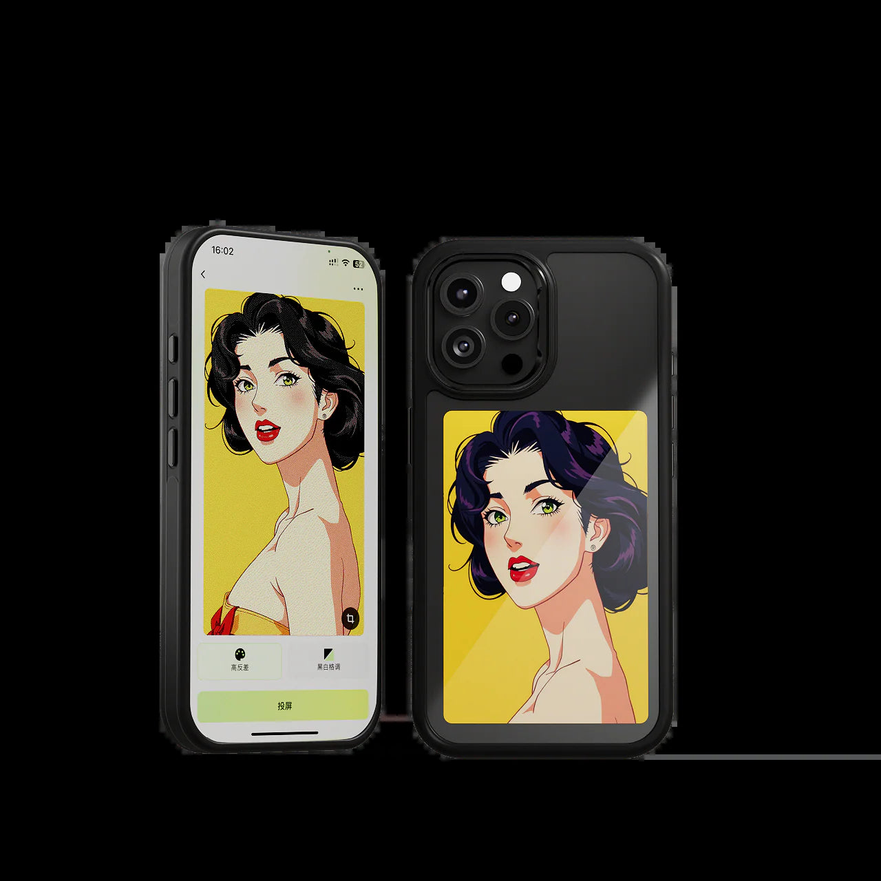 AI E-Ink Iphone Case