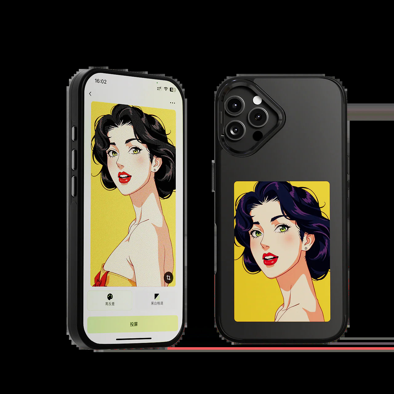 AI E-Ink Iphone Case
