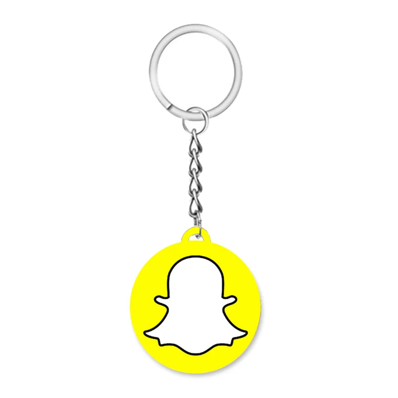 Instagram NFC Epoxy Tag NFC Key Tag Proximity 13.56Mhz RFID Keychain for Increase Followers