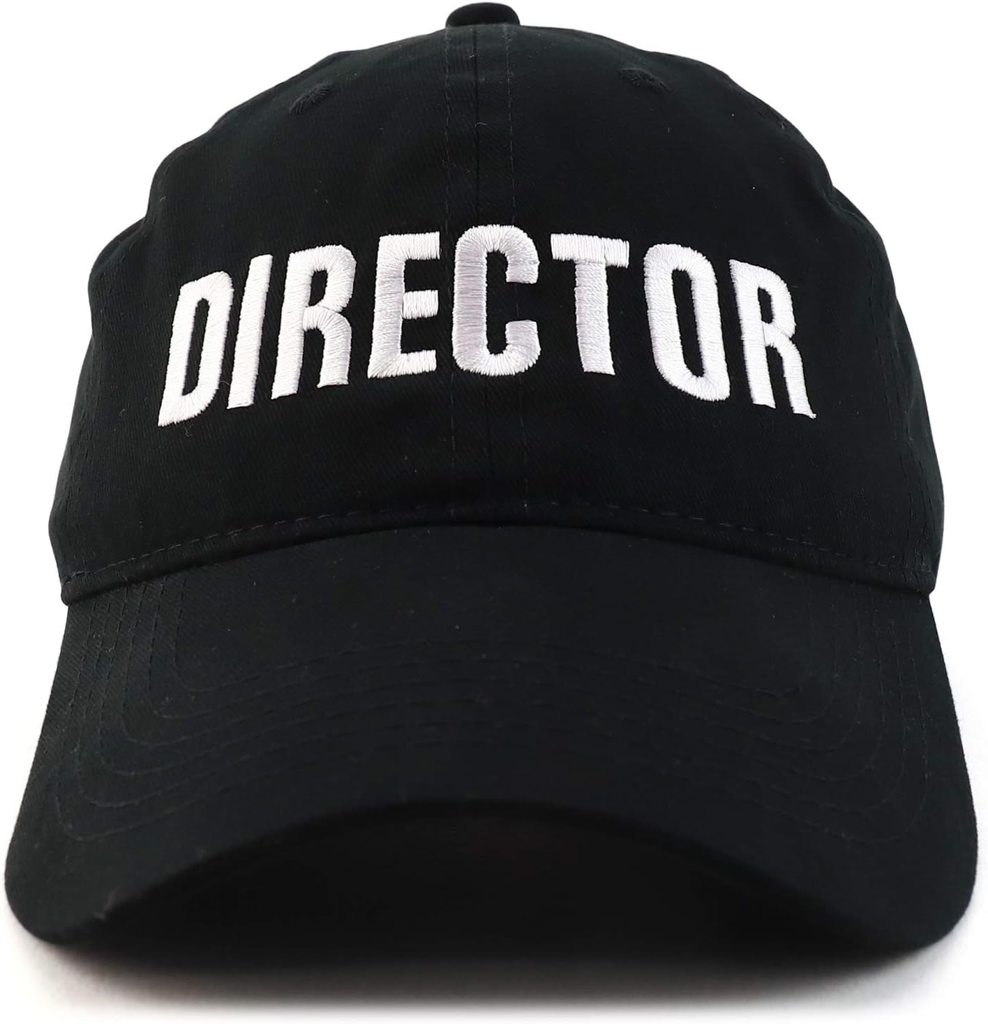 Director Embroidered Soft Cotton Low Profile Dad Hat Baseball Cap