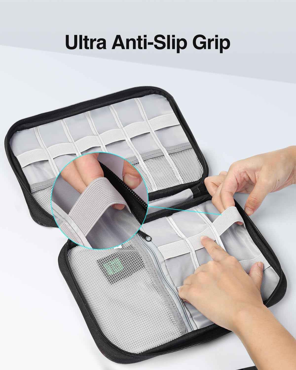 Cable Organizer Bag, Cord Organizer Bag, Electronic Organizer Travel Case, Wire