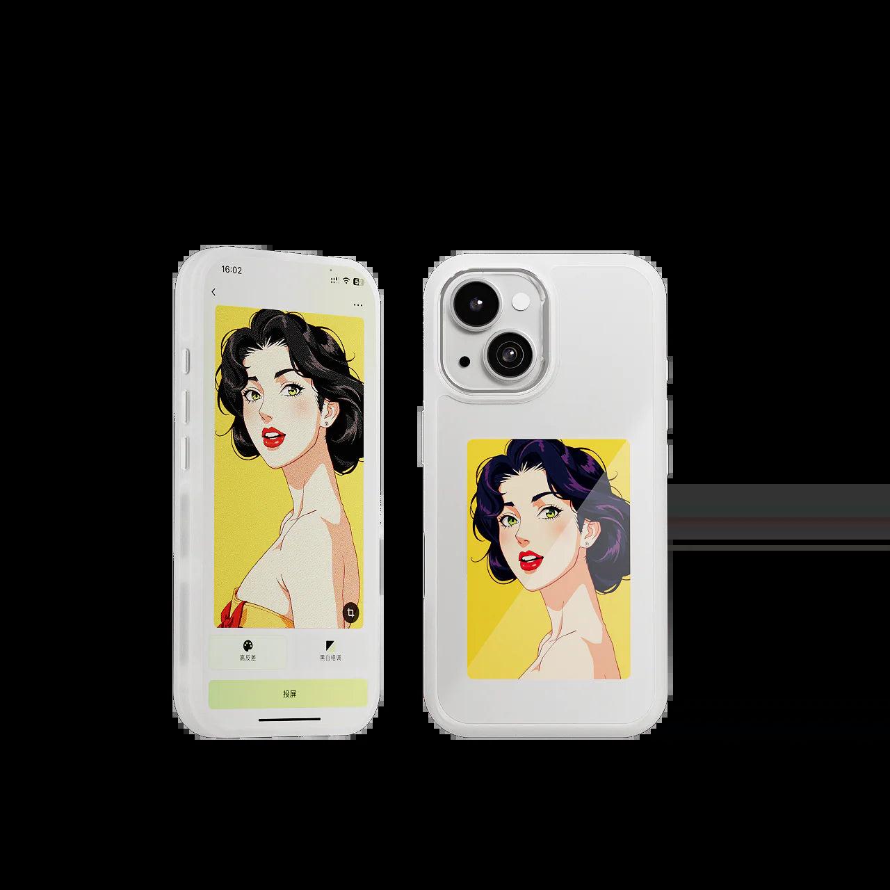 AI E-Ink Iphone Case
