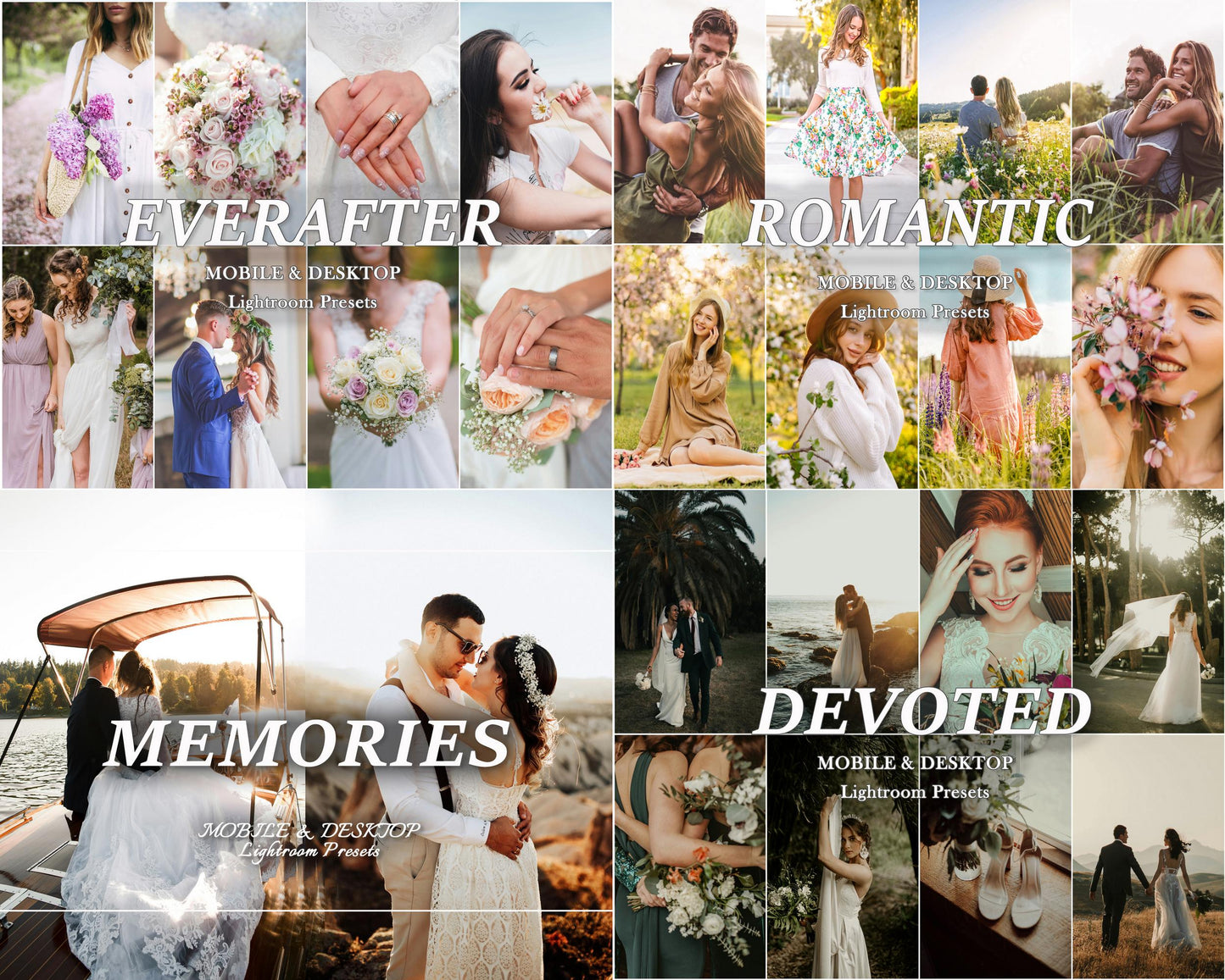 650 Couple Presets, Mariage Preset, WEDDING Presets, Lightroom Presets Bundle, Mobile Bright Elegant Wedding Presets, Couple Preset Bride