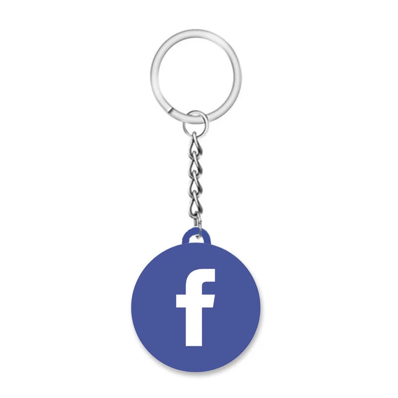 Instagram NFC Epoxy Tag NFC Key Tag Proximity 13.56Mhz RFID Keychain for Increase Followers