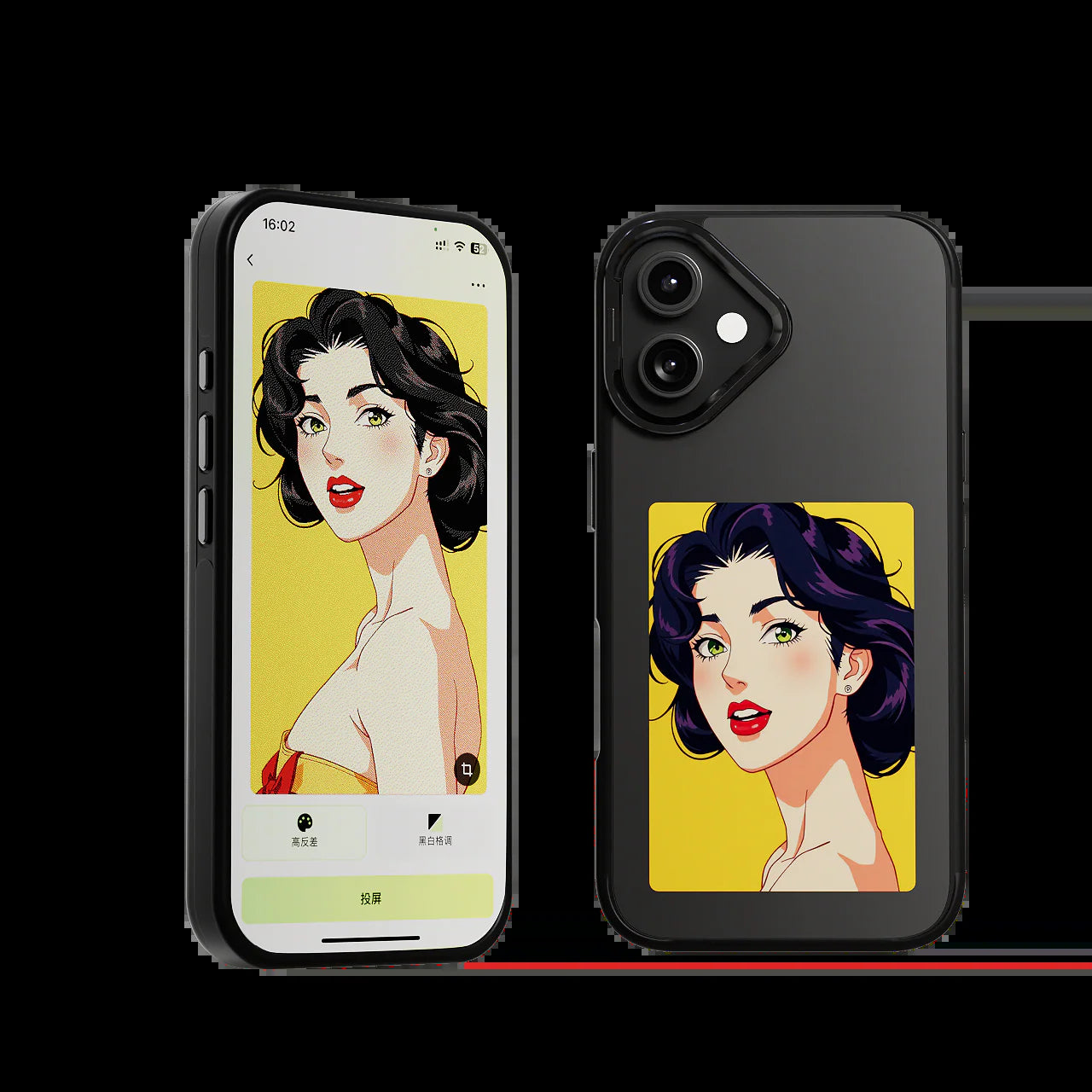 AI E-Ink Iphone Case