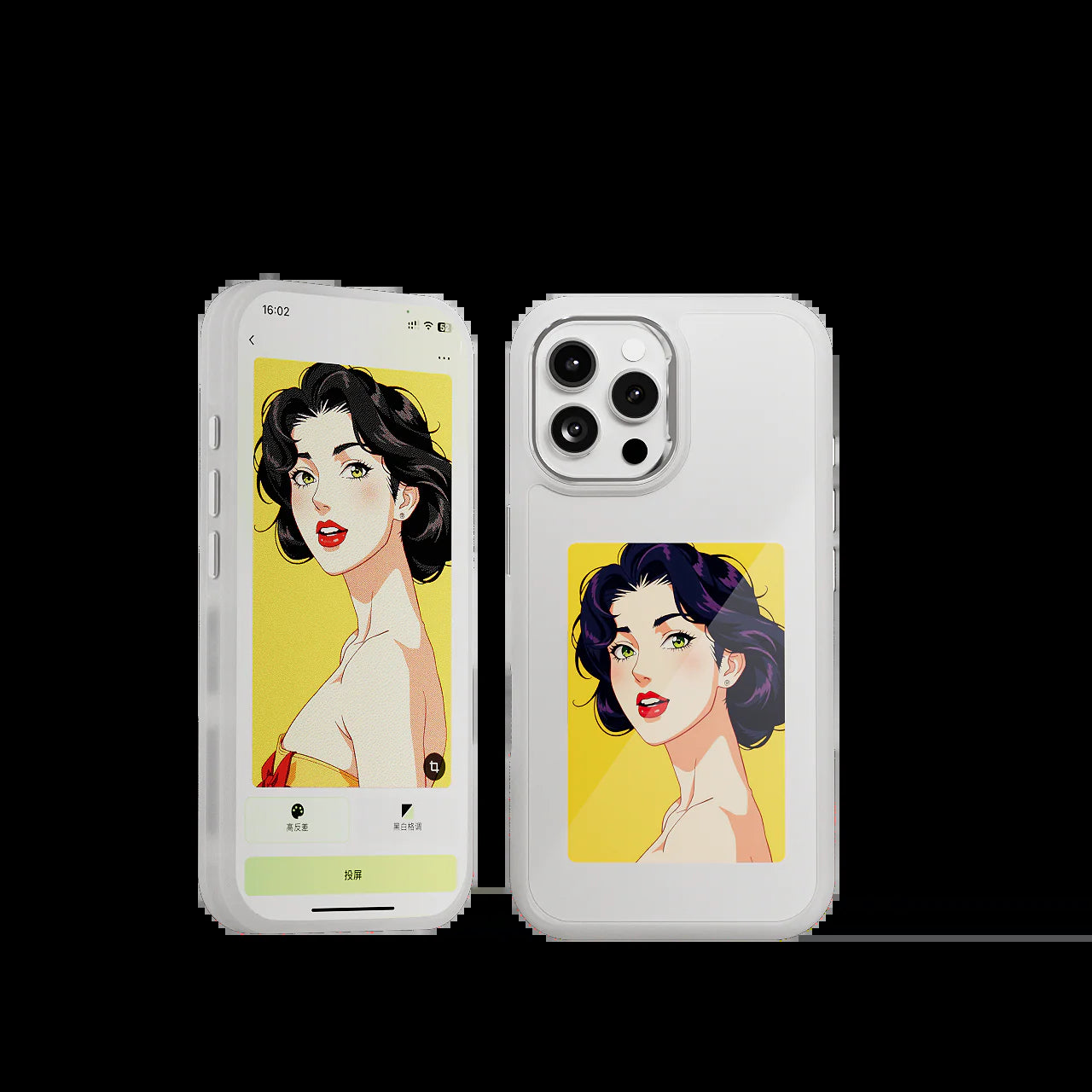 AI E-Ink Iphone Case