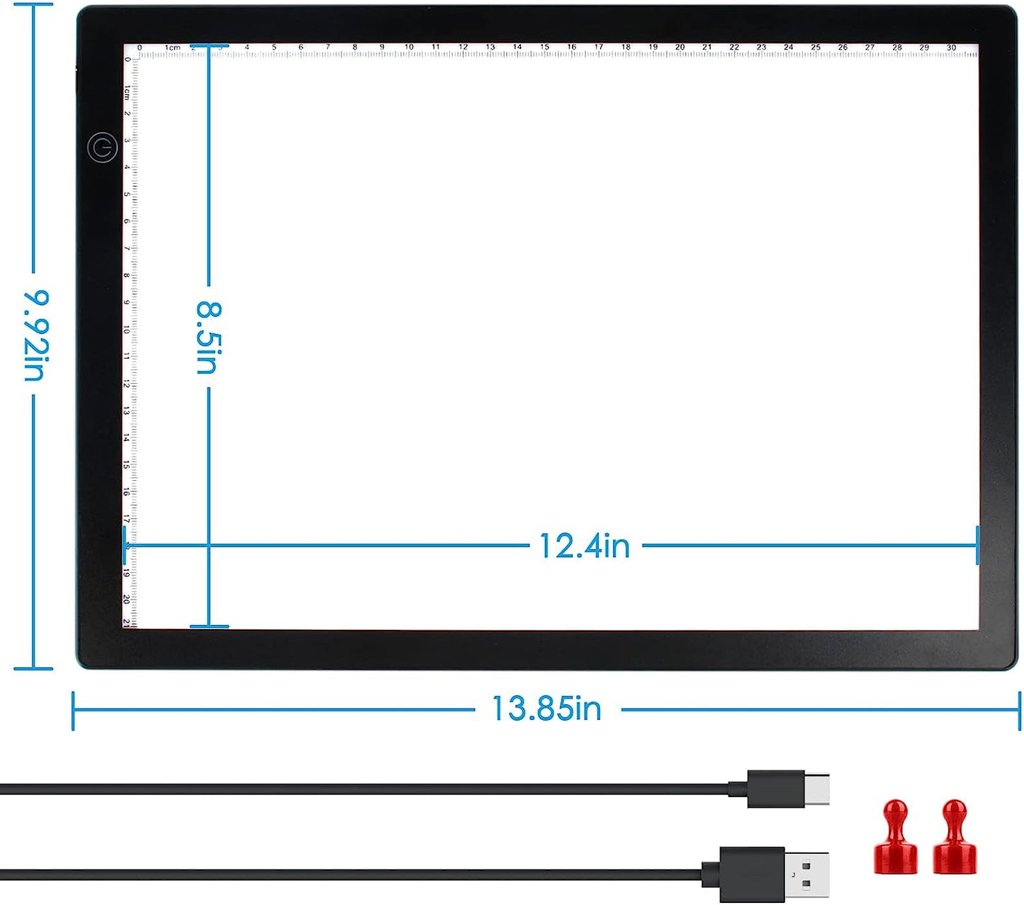 MAFUEAY Slide Viewer Light Box, for Viewing Scanning Negatives and Slides, Artis