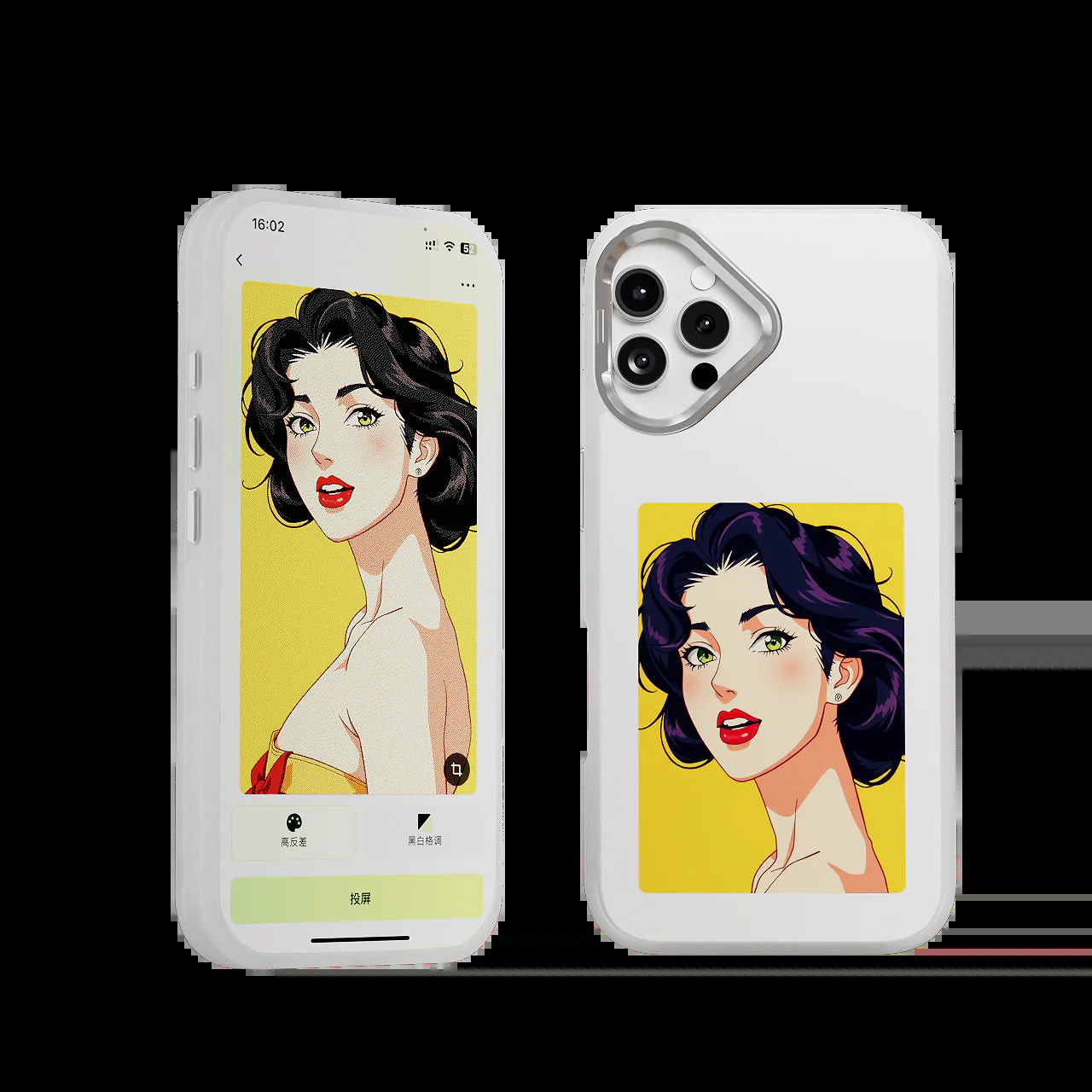AI E-Ink Iphone Case