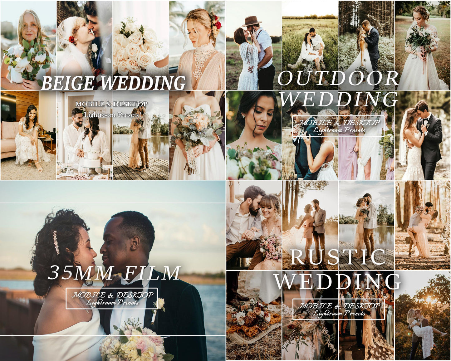 650 Couple Presets, Mariage Preset, WEDDING Presets, Lightroom Presets Bundle, Mobile Bright Elegant Wedding Presets, Couple Preset Bride