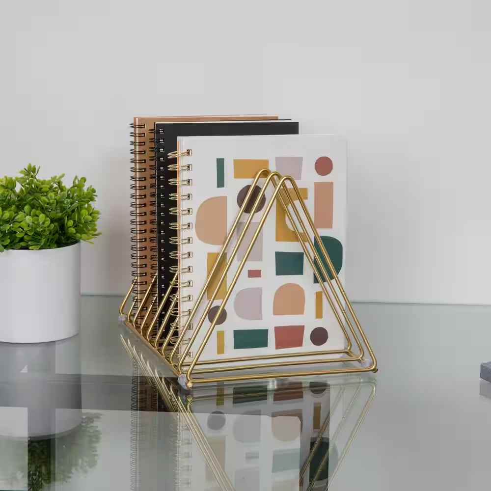 Gold Desk Organizer