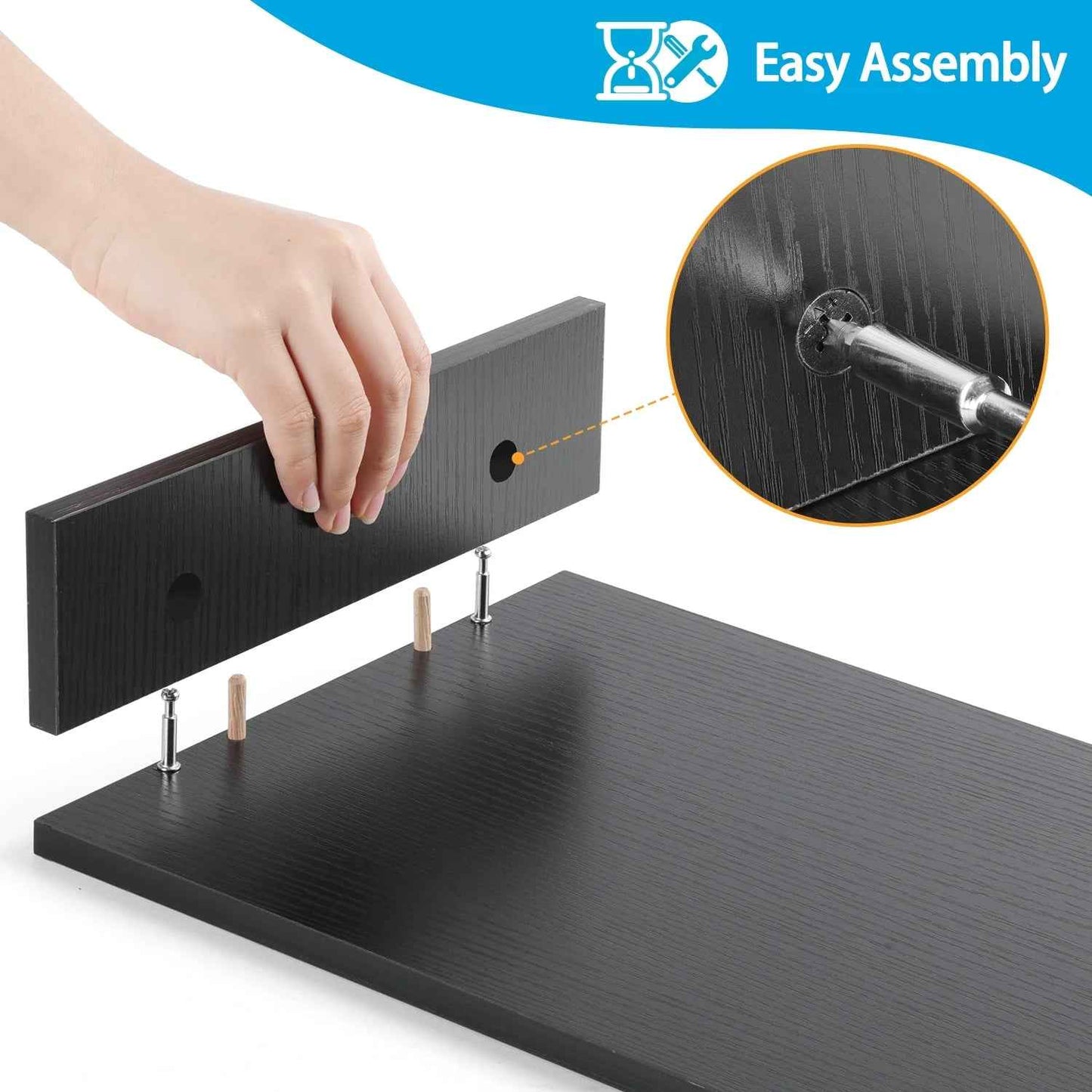 Dual Monitor Stand Riser with Adjustable Length & Angle, Multifunctional Double Monitor Riser with 2 Slot for PC, Computer