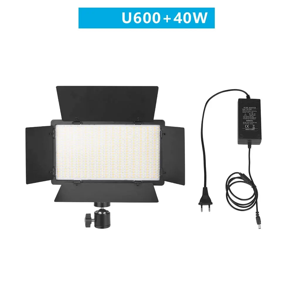 U800 U600 LED Photo Studio Light for Tiktok Youbute Game Live Video Lighting Portable Video Recording Photography Lamp