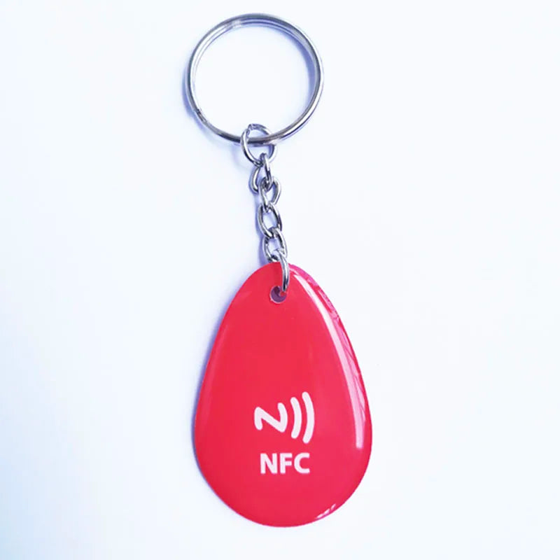 Instagram NFC Epoxy Tag NFC Key Tag Proximity 13.56Mhz RFID Keychain for Increase Followers