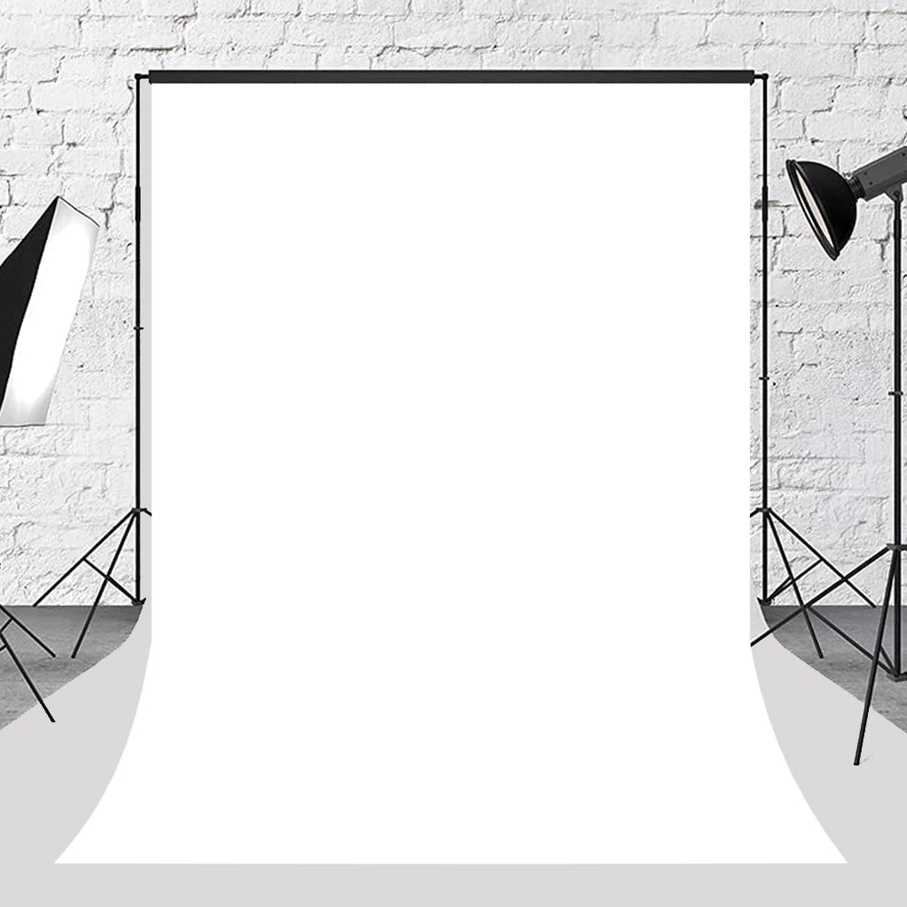 Solid White Photography Backdrop Vinyl Material Product Video Youtube Live Photocall Background DIY Photo Studio Prop