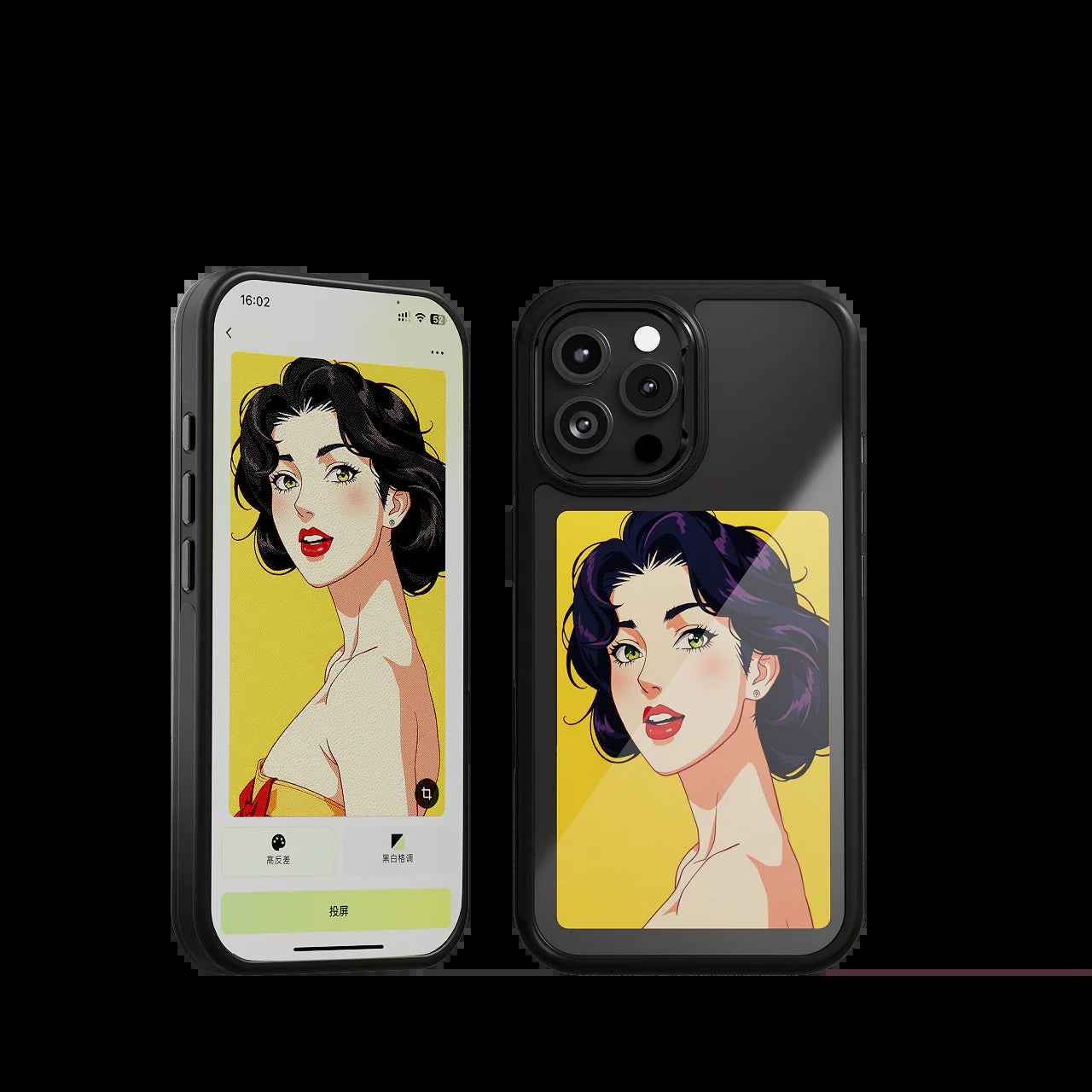 AI E-Ink Iphone Case