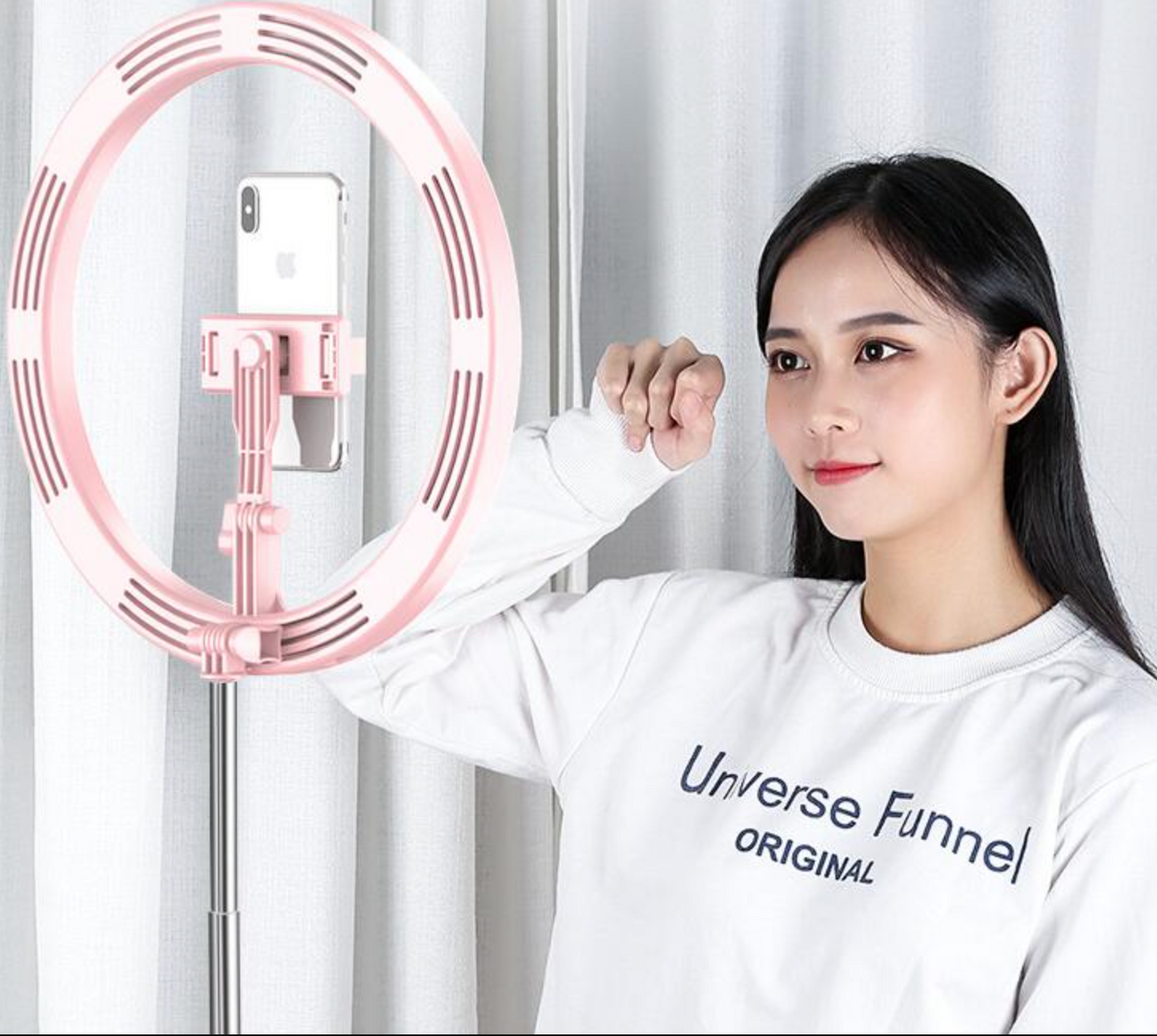 Selfie Ring Light LED Portable for Youtube Vlog Live Photo