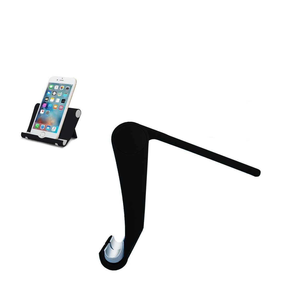 Universal Foldable Cell Phone Desk Stand–Holder Mount Cradle for Phones & Tablet