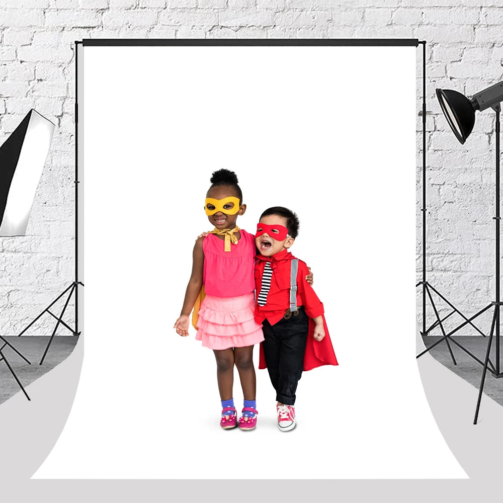 Solid White Photography Backdrop Vinyl Material Product Video Youtube Live Photocall Background DIY Photo Studio Prop
