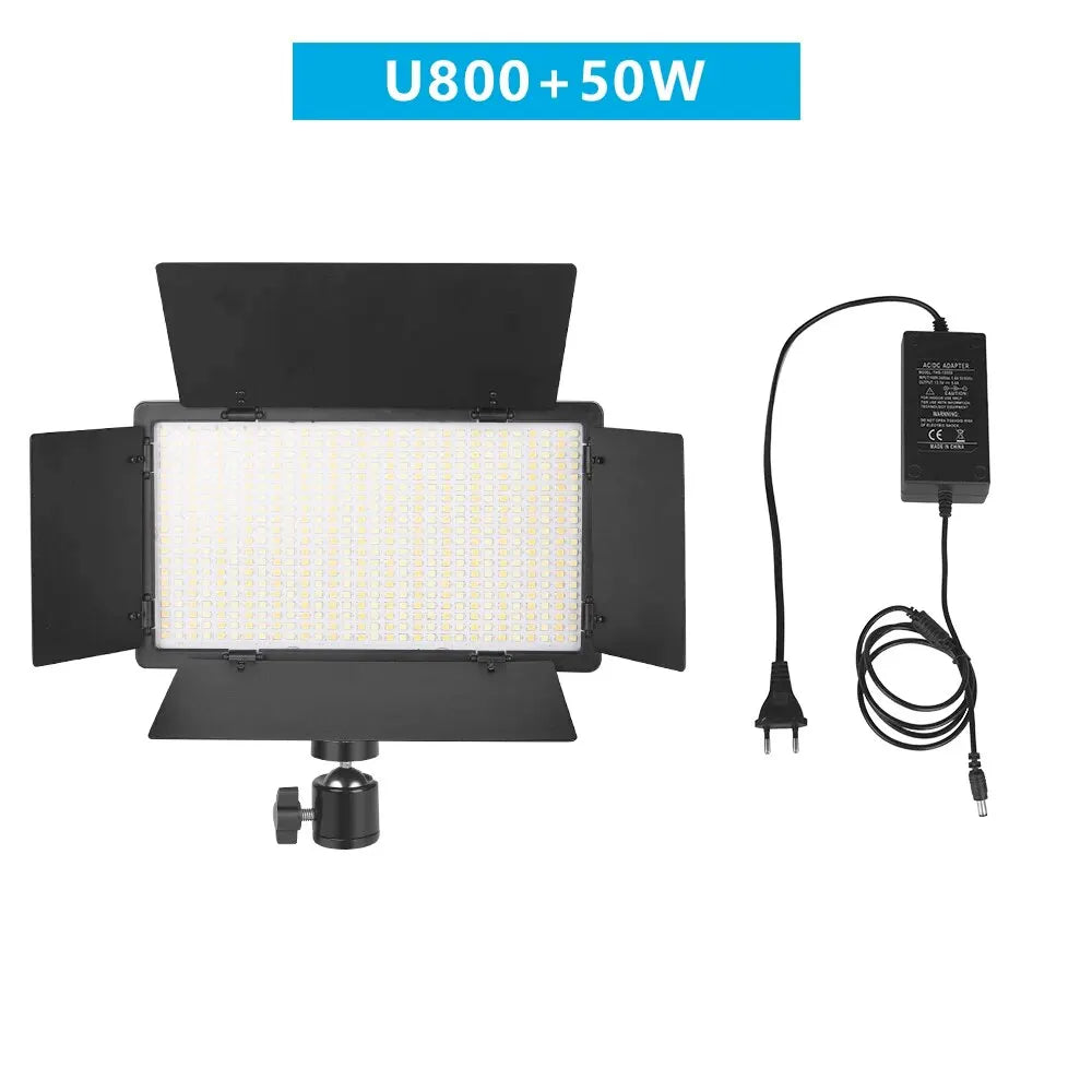 U800 U600 LED Photo Studio Light for Tiktok Youbute Game Live Video Lighting Portable Video Recording Photography Lamp