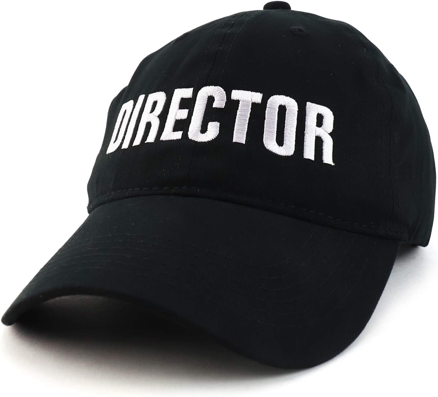 Director Embroidered Soft Cotton Low Profile Dad Hat Baseball Cap