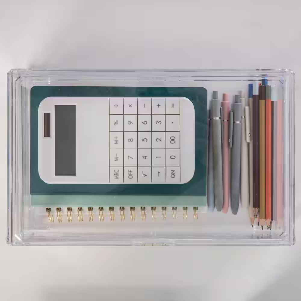 Clear Desk Organizer