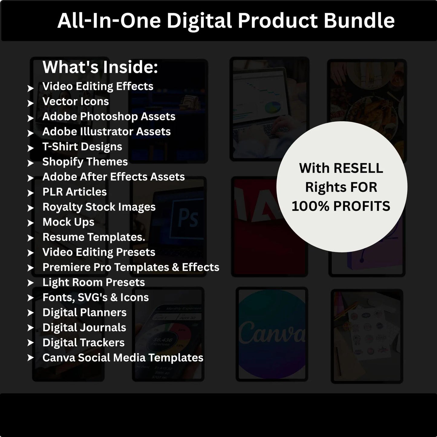 10 Million+ Ultimate PLR MRR Bundle Ideal for Passive Income, Plr Mrr Digital Products, Master Resell Rights, All Our PLR Digital Products