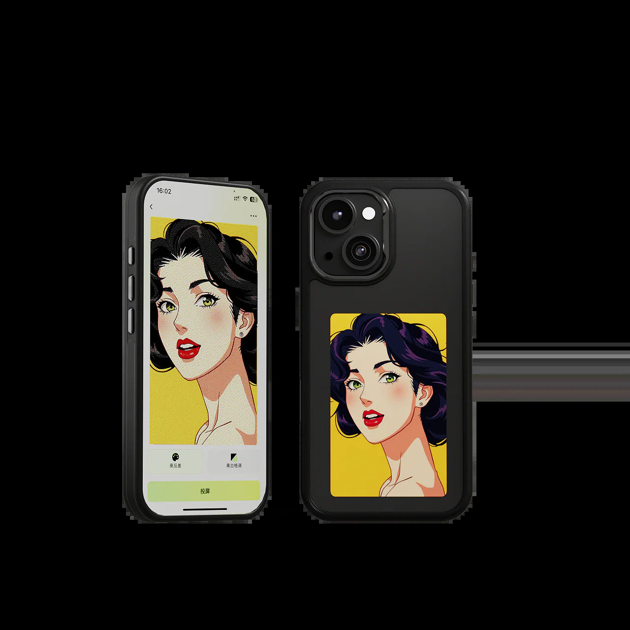 AI E-Ink Iphone Case