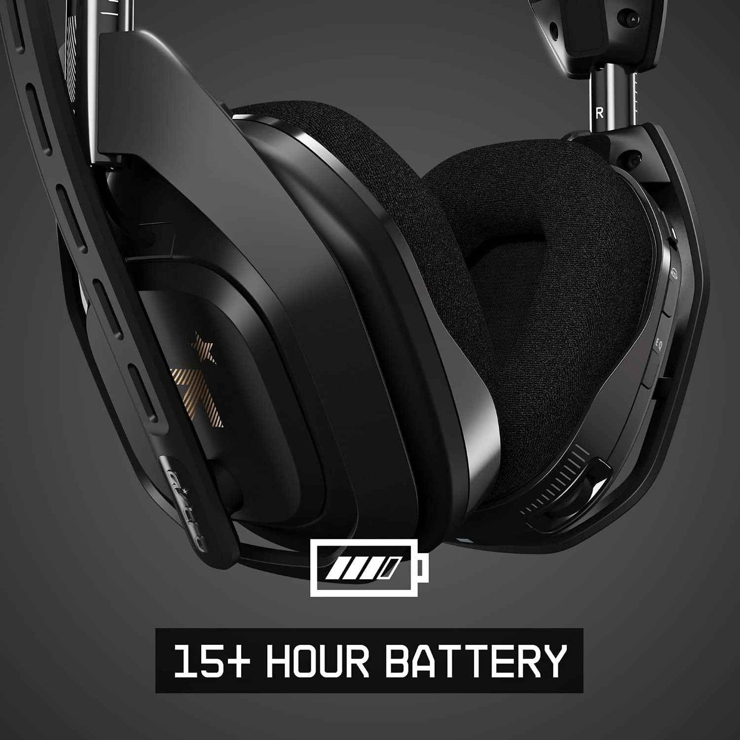 A50 Wireless Headset + Base Station Gen 4 - Compatible with Xbox Series X|S, Xbox One, PC, Mac - Black/Gold
