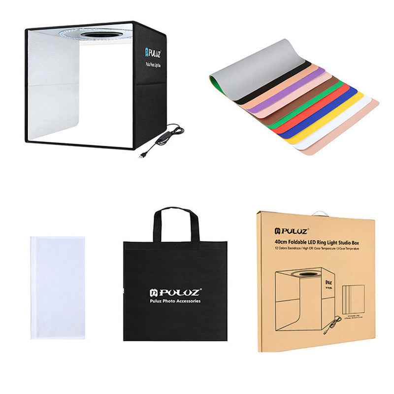 Ring Light Portable 40Cm Folding Studio Simple Studio
