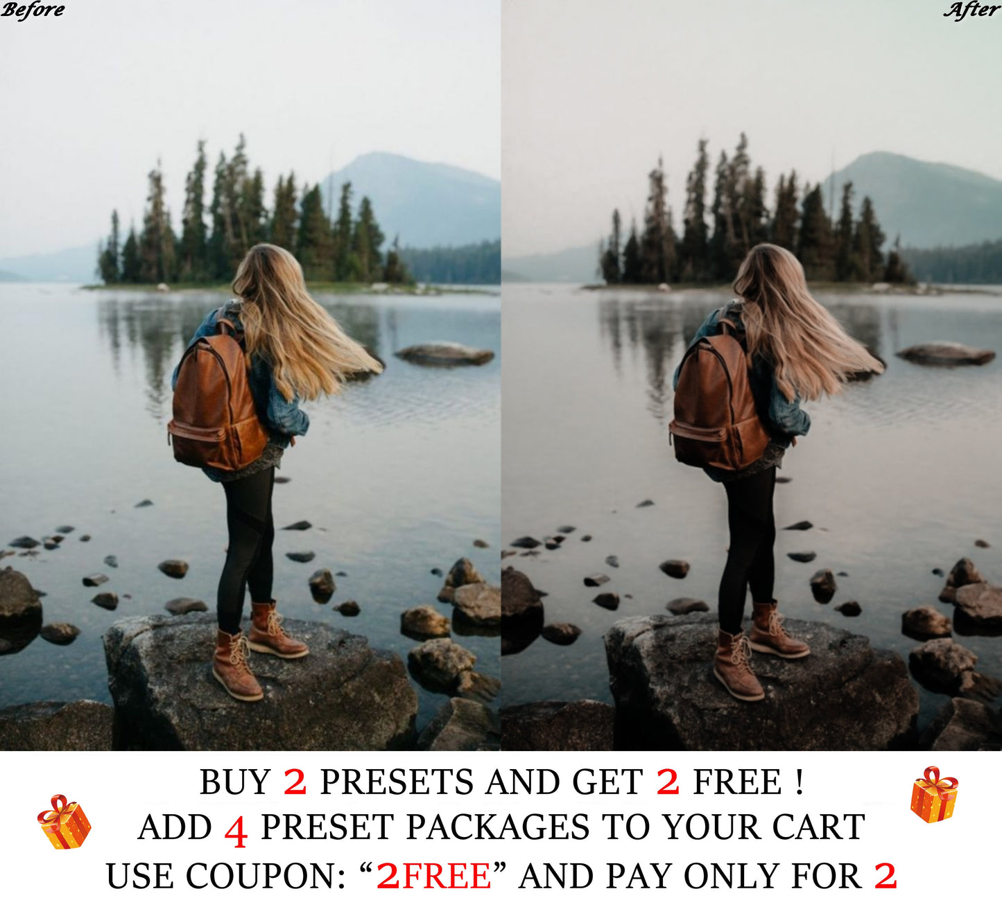 15 MOODY LIGHTROOM Presets, Lightroom Mobile Preset, Lightroom Presets, Black Preset, Nature Preset, Blogger , Desktop Preset, Instagram