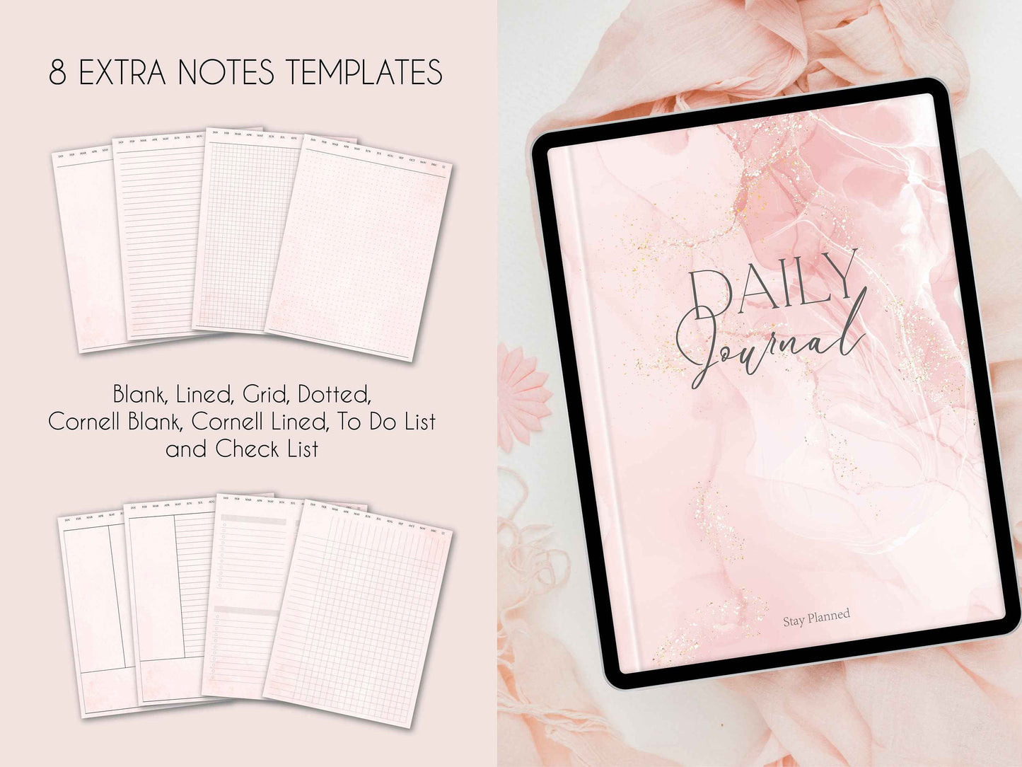 Digital Daily Journal, Digital Journal, Goodnotes & Notability, Ipad Notebook, Digital Diary