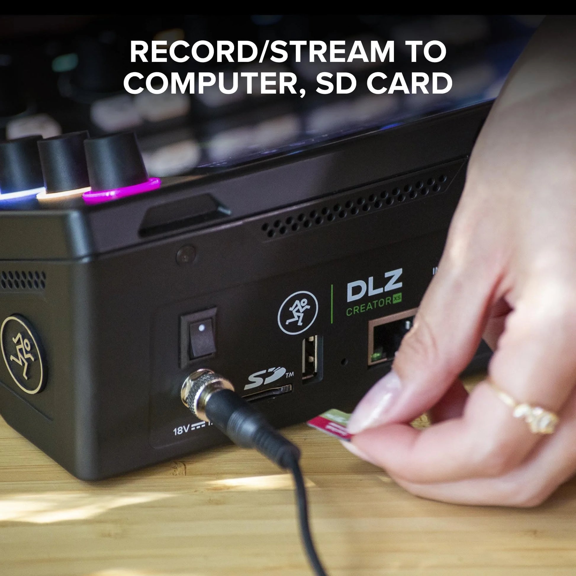 DLZ Creator XS Compact 6-Channel Digital Mixer