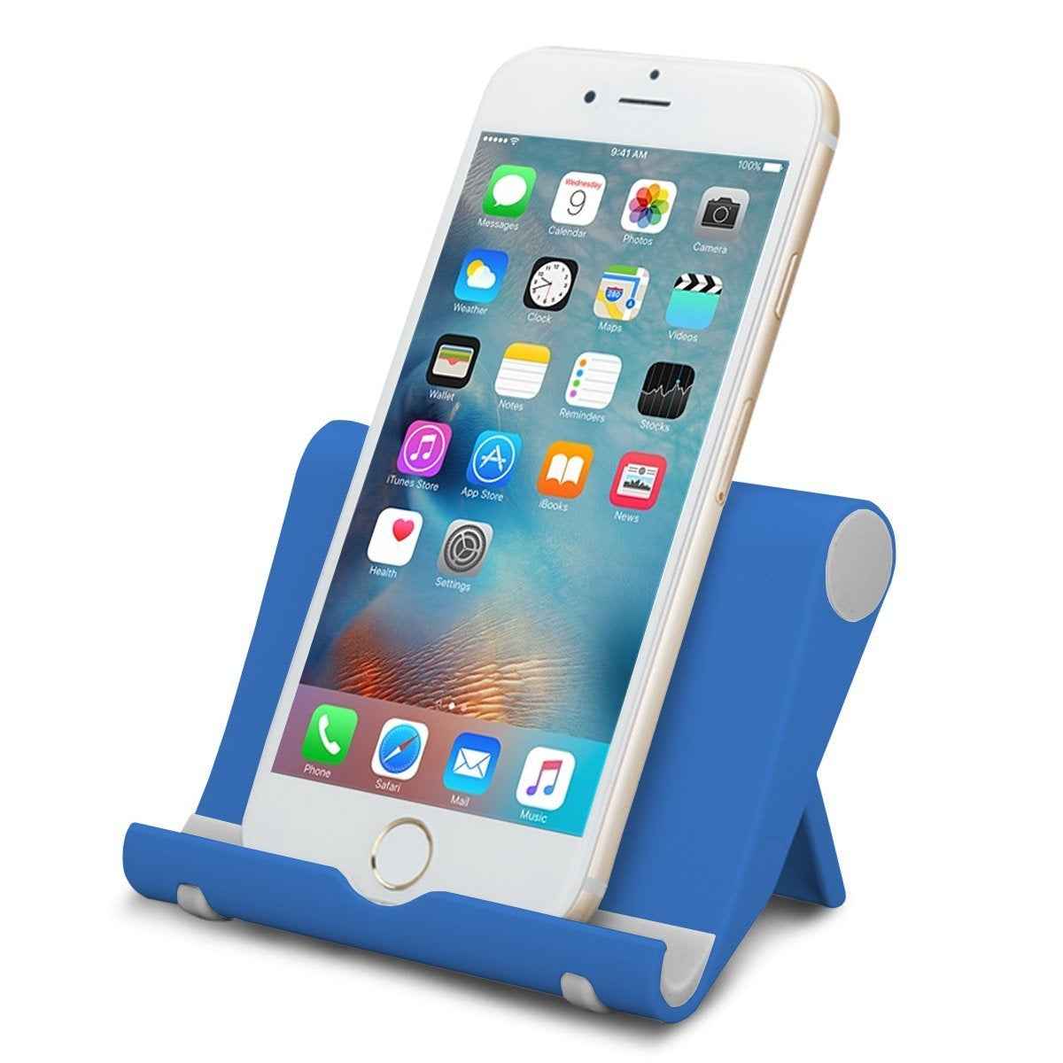 Universal Foldable Cell Phone Desk Stand–Holder Mount Cradle for Phones & Tablet