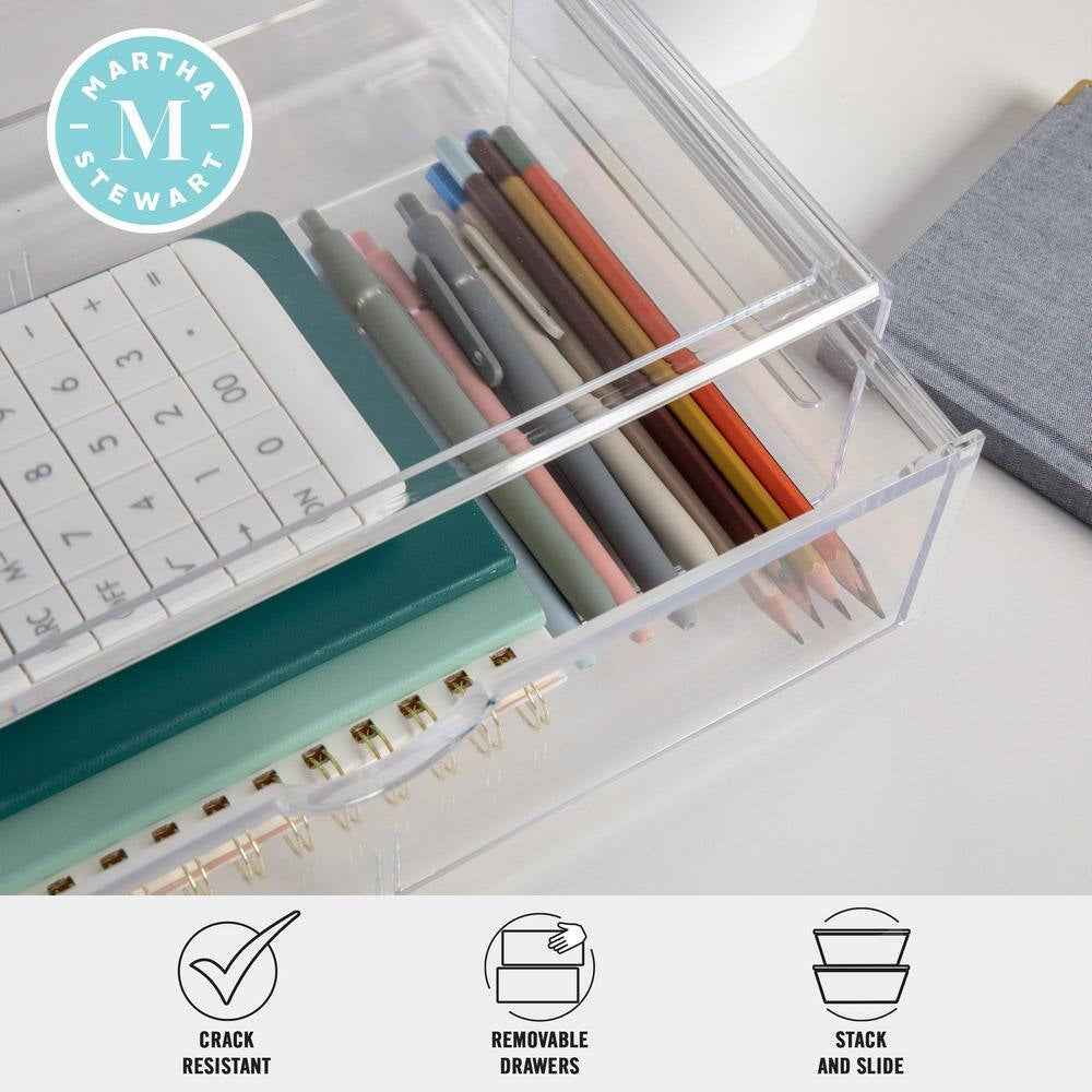 Clear Desk Organizer