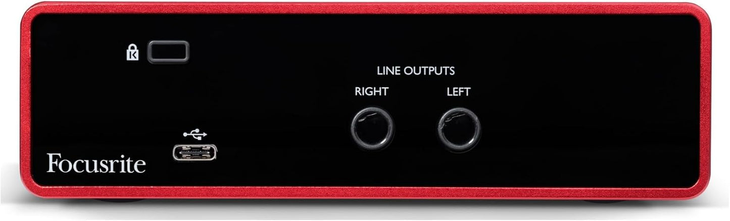 Scarlett Solo Studio 3Rd Gen USB Audio Interface Bundle for the Guitarist, Vocalist or Producer with Condenser Microphone and Headphones for Recording, Songwriting, Streaming and Podcasting