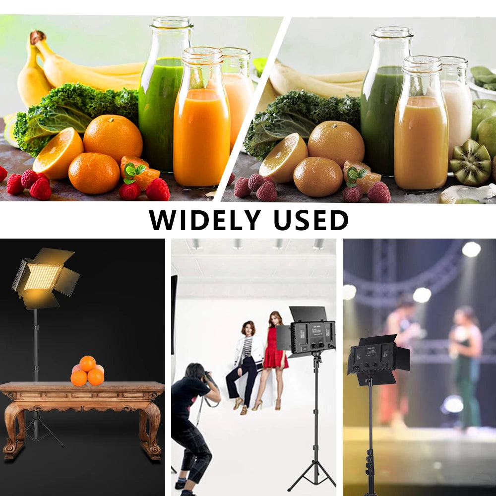 U800 U600 LED Photo Studio Light for Tiktok Youbute Game Live Video Lighting Portable Video Recording Photography Lamp
