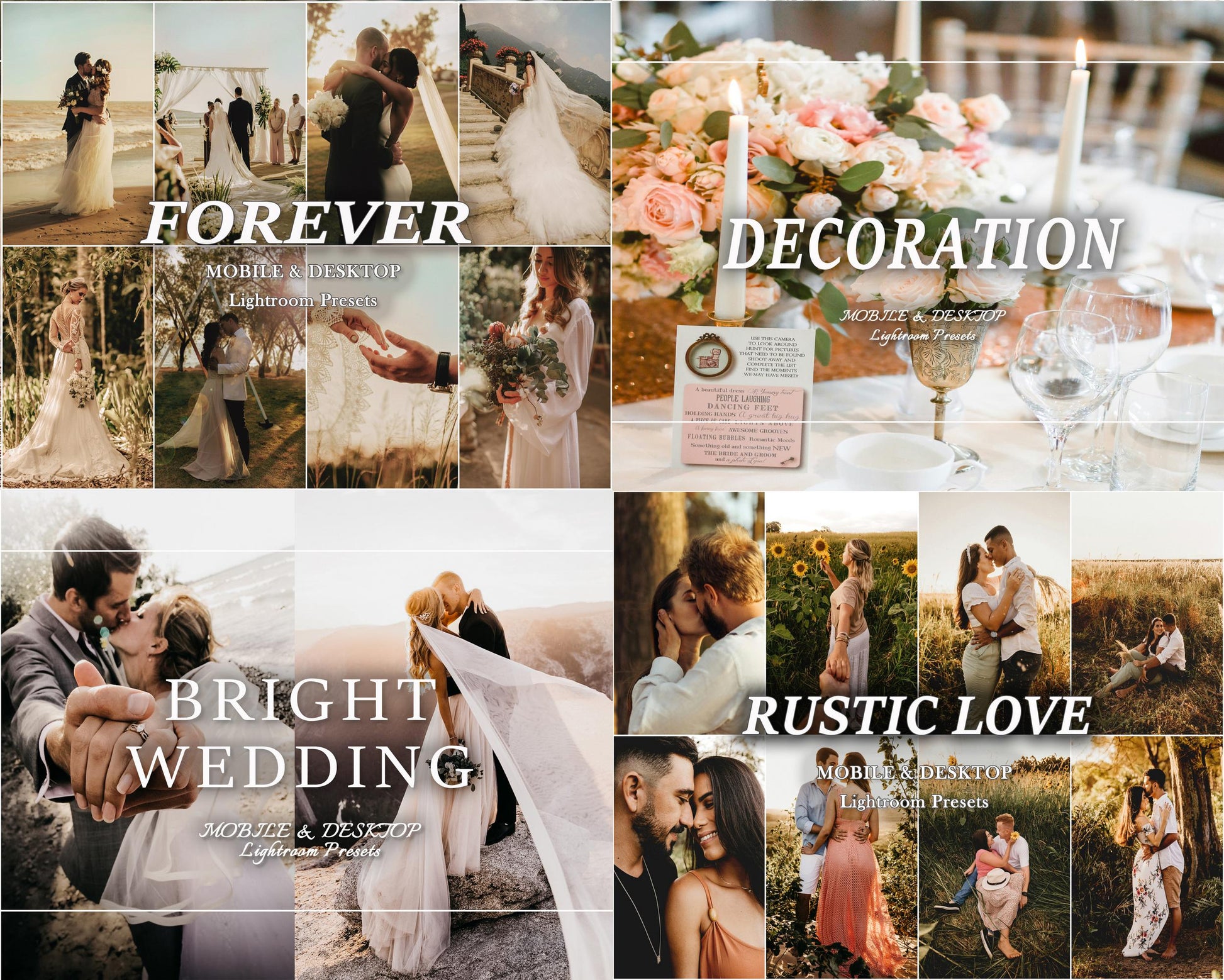 650 Couple Presets, Mariage Preset, WEDDING Presets, Lightroom Presets Bundle, Mobile Bright Elegant Wedding Presets, Couple Preset Bride
