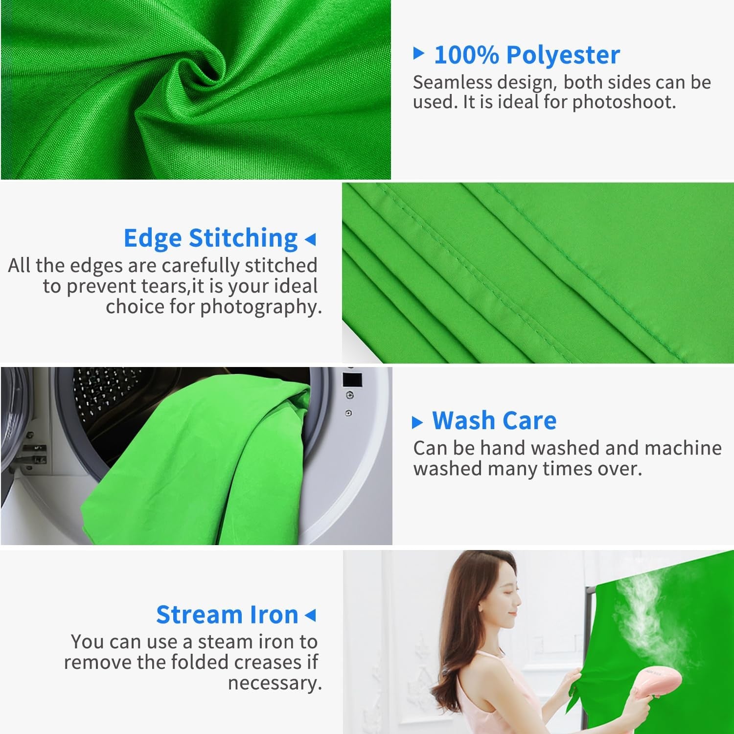 Vlog Streaming Youtube Photography Green Background Screen