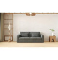 Modern 83" Sofa Lounge, Haze - 3 Seater with Easy-Clean Cover - Luxe Haus Studio