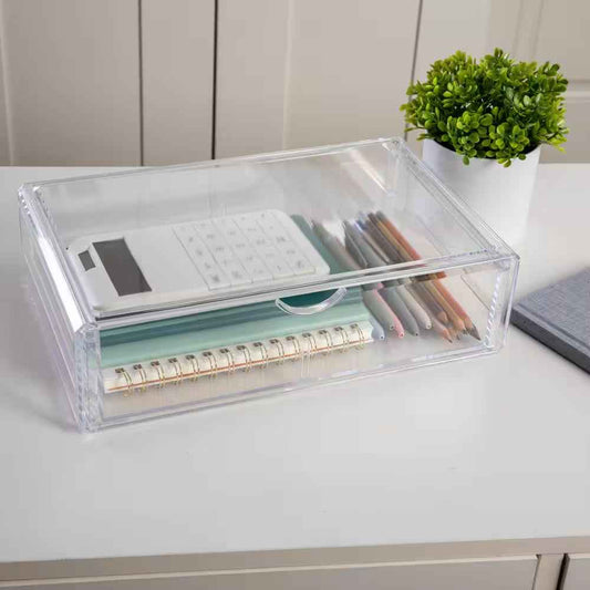 Clear Desk Organizer