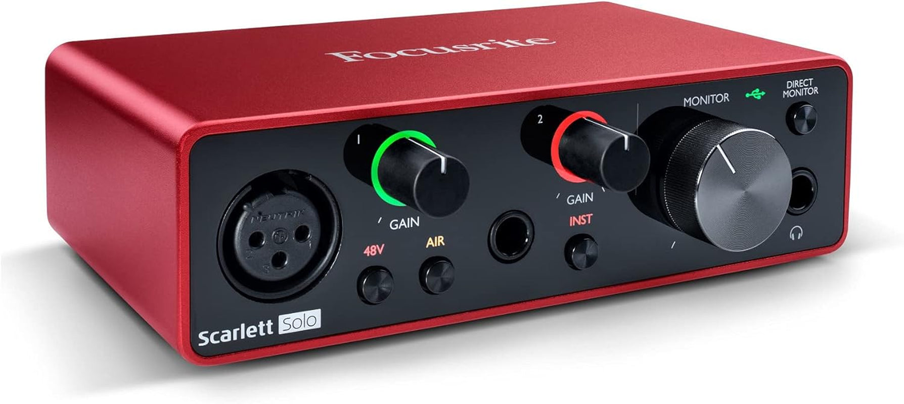 Scarlett Solo Studio 3Rd Gen USB Audio Interface Bundle for the Guitarist, Vocalist or Producer with Condenser Microphone and Headphones for Recording, Songwriting, Streaming and Podcasting