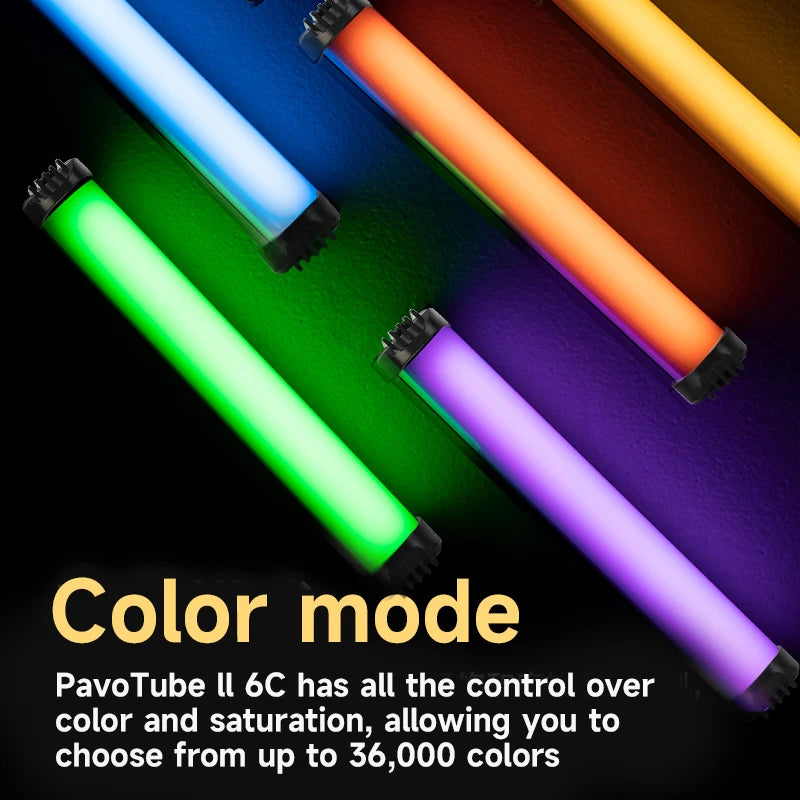 RGB Led Video Light Stick Wand Portable Studio Photography Lighting for Youtube Painting Vlog Live Streaming Self Broadcasting