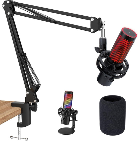 Quadcast 2 Boom Arm, Mic Arm Microphone Arm for Hyperx Quadcast 2 with Hyperx