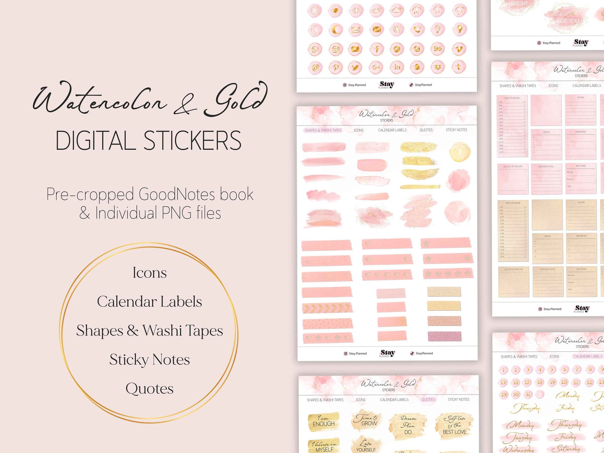 Digital Daily Journal, Digital Journal, Goodnotes & Notability, Ipad Notebook, Digital Diary
