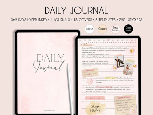 Digital Daily Journal, Digital Journal, Goodnotes & Notability, Ipad Notebook, Digital Diary