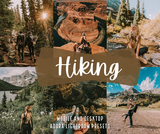 10 Hiking Lightroom Presets, Bright Adventure Presets, Travel Influencer Presets, Instagram Presets, Mobile & Desktop Presets, Wanderlust